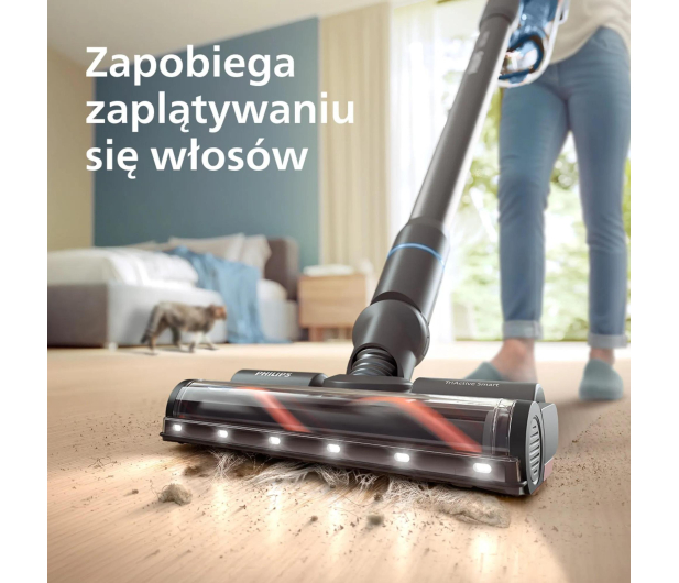 Philips Odkurzacz pionowy XC7163/01 Pet, niebieski - 1486259 - zdjęcie 10